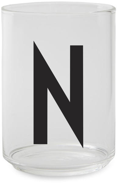 Design Letters Trinkglas N