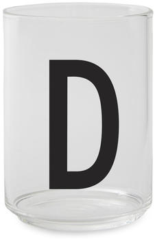 Design Letters Trinkglas D