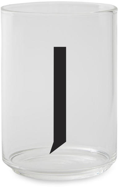 Design Letters Trinkglas J