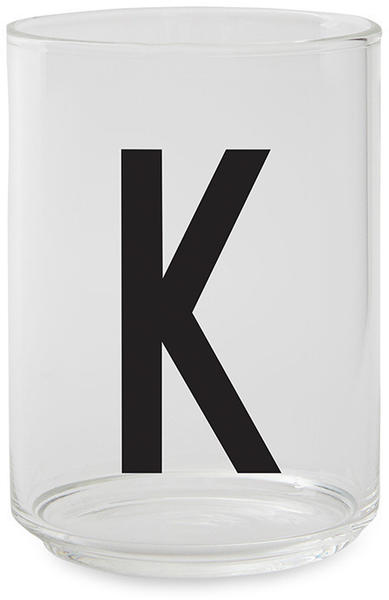 Design Letters Trinkglas K