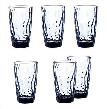 Bormioli Rocco Diamant Trinkgläser 470 ml 6er Set