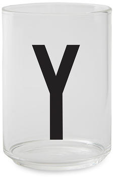 Design Letters Trinkglas Y