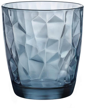 Bormioli Rocco Diamond Trinkglas 300ml Ocean Blue 3er Set