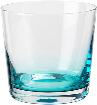 Broste Copenhagen Hue Trinkglas 15 Cl, Clear / Turquise