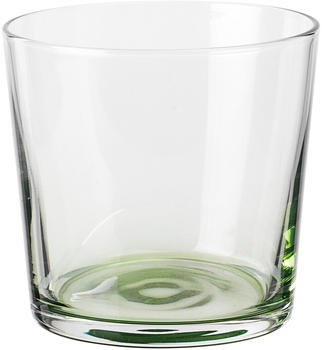 Broste Copenhagen Hue Trinkglas 15 Cl, Clear / Olive Green