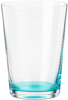Broste Copenhagen Hue Trinkglas 30 Cl, Clear / Turquise
