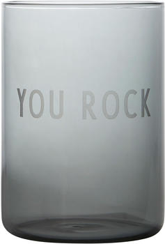Design Letters Aj Favourite Trinkglas, You Rock / Soft Black
