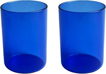 Design Letters The Mute Favourite Trinkglas, Blau (2Er-Set)