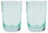 House Doctor Rain Trinkglas, H 10,5 Cm, Blau (2Er-Set)