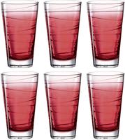 LEONARDO Longdrinkglas "VARIO STRUTTURA" 280 ml, 6-teilig