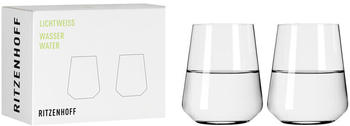 Lyngby Glas Lichtweiss Wasser 2Er-Set 001 Lichtweiß Julie Rotwein Und Weißwein