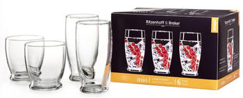 Ritzenhoff & Breker Longdrinkglas "MIO" 0,35 l