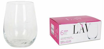 LAV Gläserset Gaia (6 uds) (360 ml)