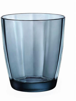 Bormioli Rocco Bicchiere Pulsar Azzurro Vetro (6 Unità) (305 ml)