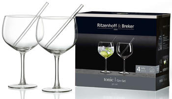 Ritzenhoff & Breker Gin-Set "TONIC" 4-teilig