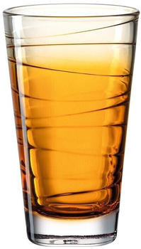 Leonardo Longdrinkglas 200 ml Vario [6 Stück] orange rund Ø 7,5 x H 13 cm