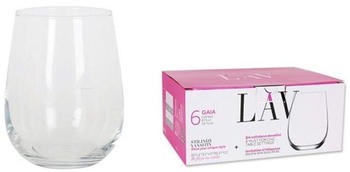 LAV Gläserset Gaia (6 uds) (475 ml)