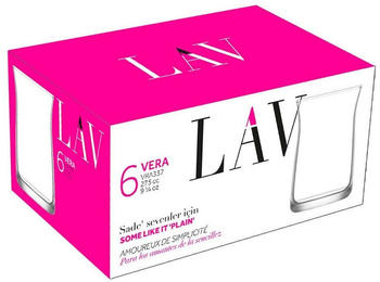 LAV Gläserset Vera 275 ml 6 Stücke