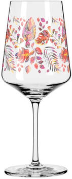 Ritzenhoff Aperitifglas Sommerrausch 016 DESIGN TEAM 2023 Laub-Motiv Orange