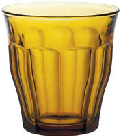 Duralex Picardie Bernsteinfarbenes Glas 250 Ml Orange - 6er-set