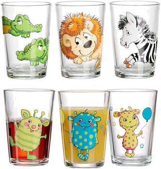 Ritzenhoff & Breker Kinderbecher 6er Set Happy Zoo & Monsterchen