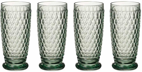 Villeroy & Boch Boston Coloured Longdrinkglas 400 ml grün 4er Set