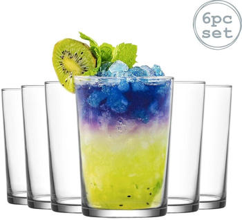 LAV Bodega Highball Cocktail Tumbler Gläser - 520ml - Packung mit 6