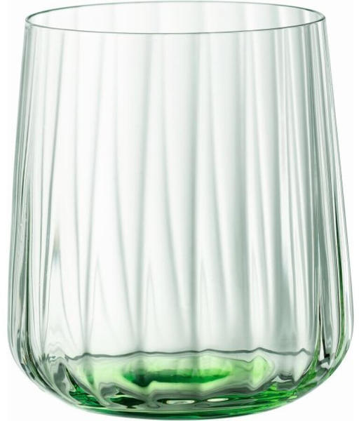 Spiegelau LifeStyle Trinkglas - 2er-Set - leaf - 2er-Set: 340 ml - 8,3x8,3x9 cm