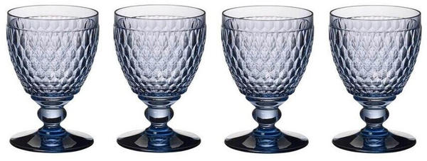 Villeroy & Boch Boston Coloured 4er Set Wasserglas blau