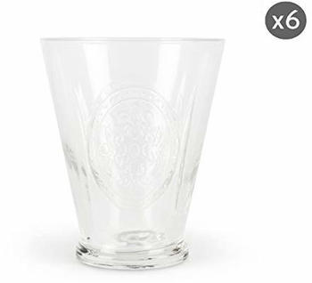 Excelsa Victoria Wasserglas, mundgeblasen, 6 Stück