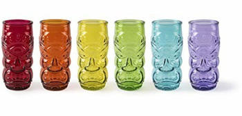Excelsa Tiki Set aus 6 Gläsern, Glas