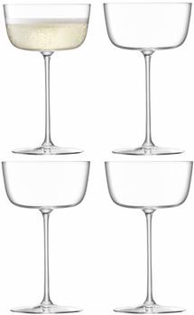 LSA Borough Cocktailschale 240ml Klar x 4