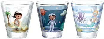 Leonardo Trinkglas BAMBINI AVVENTURA 6 St&uuml;ck sortiert 215 ml