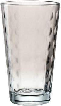Leonardo Trinkglas OPTIC 540 ml grau 4er Set