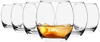 LAV 6x Empire 405ml Whisky-Gläser - Glas Altmodisch Scotch Bourbon Rum