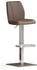 MCA Furniture Naomi Barstuhl eckig Kunstleder cappuccino (NAEE10CX)