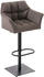 CLP Barhocker Damaso B Stoff grau (101676108)