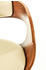CLP Barhocker Kingston walnuss/creme (101443904)