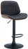 CLP Barhocker Nova Kunstleder schwarz walnuss/schwarz (322080)