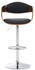 CLP Barhocker Kingston Stoff walnuss/dunkelgrau (304749)