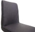 Mendler Barhocker MCW-H72, Barstuhl Tresenhocker, drehbar Auto-Position Fußablage Stahl Stoff/Textil grau-braun