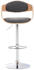 CLP Barhocker Kingston Stoff natura/hellgrau - 304757