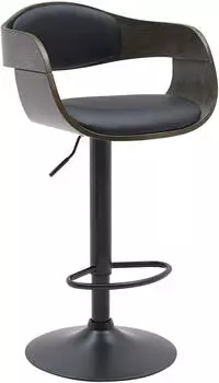 CLP Barhocker Kingston B schwarz/grau (321626)