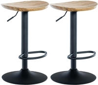 Clp - 2er Set Barhocker Skelde Natura