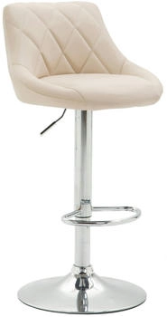 CLP Barhocker Lazio chrom creme (102287004)