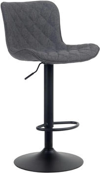 CLP Barhocker Emma Stoff schwarz (321028)
