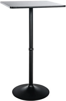 CLP Stehtisch eckig schwarz/schwarz (323335)