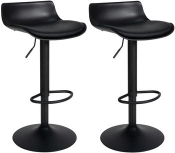 CLP 2er Set Barhocker Aveiro schwarz (323024)
