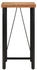 vidaXL Bartisch 55x55x107 cm Akazie und Eisen (356369)
