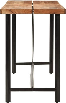 vidaXL Bartisch 180x70x107 cm Akazie und Eisen (356378)
